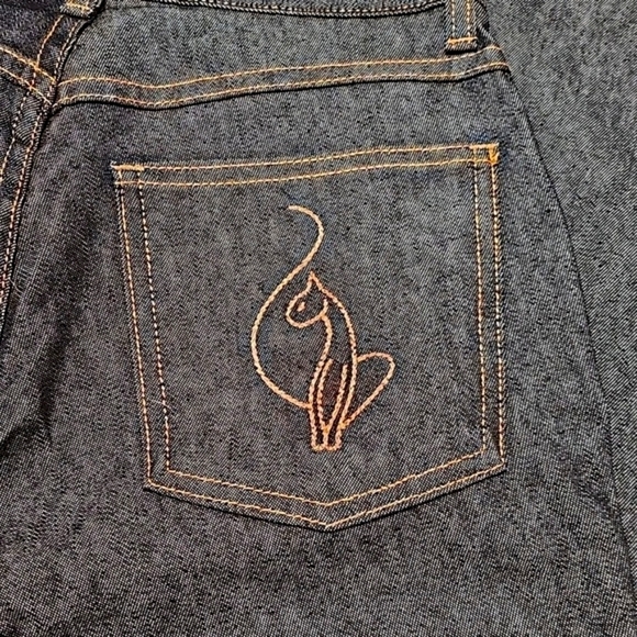 Baby Phat Straight Leg Black Jeans‎ Size 9 NWT - Picture 5 of 6